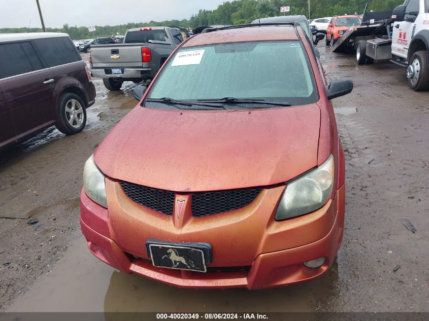 2004 Pontiac Vibe VIN: 5Y2SL628X4Z463027 Lot: 40020349