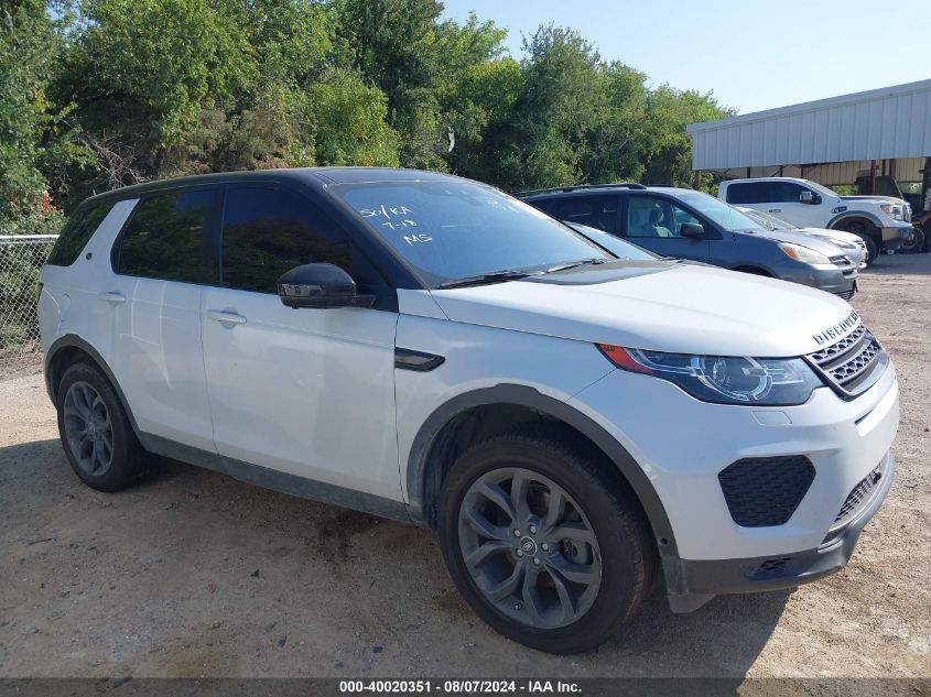 2019 Land Rover Discovery Sport Hse/Landmark Edition VIN: SALCR2FX6KH786404 Lot: 40020351