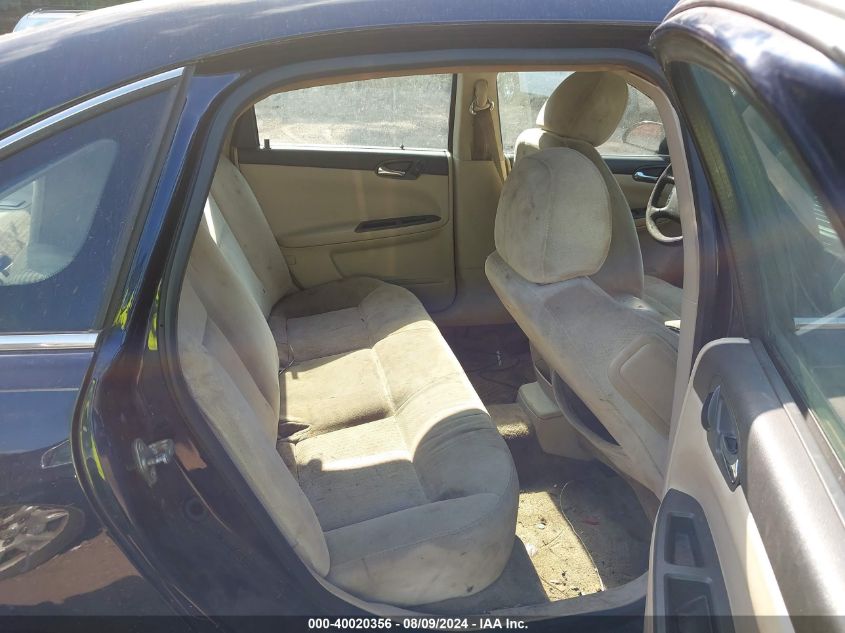 2011 Chevrolet Impala Ls VIN: 2G1WF5EKXB1232072 Lot: 40020356