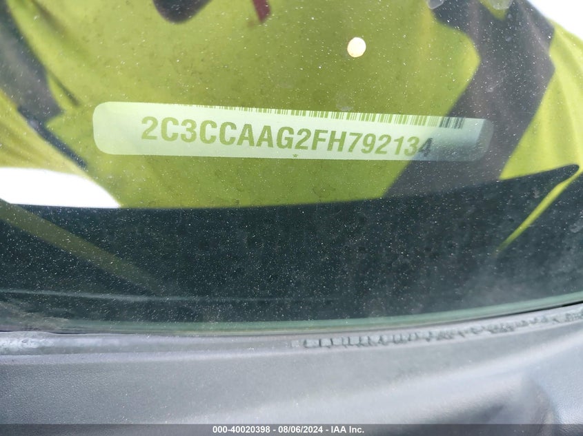 2015 CHRYSLER 300 LIMITED - 2C3CCAAG2FH792134