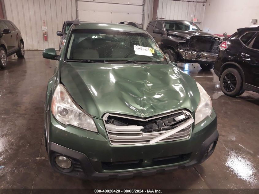 2013 Subaru Outback 2.5I Premium VIN: 4S4BRCCC4D3210252 Lot: 40020420