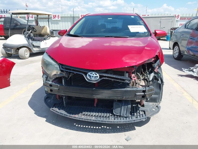 2015 Toyota Corolla Le VIN: 5YFBURHE3FP327363 Lot: 40020453