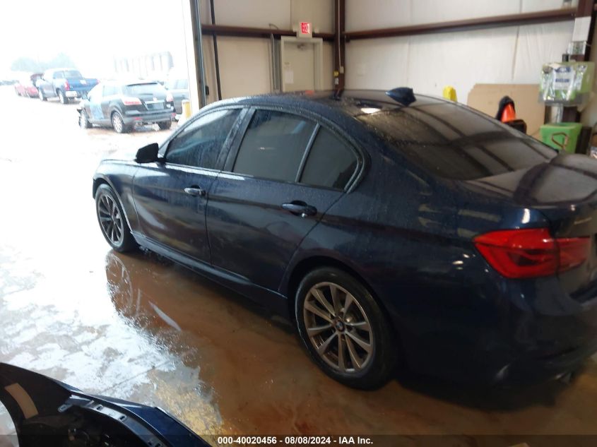 2016 BMW 320I VIN: WBA8E1G54GNT99484 Lot: 40020456