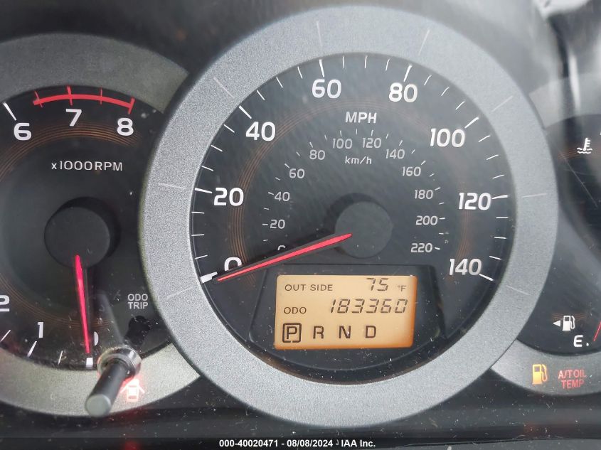 2008 Toyota Rav4 Sport VIN: JTMBD32V285178286 Lot: 40020471