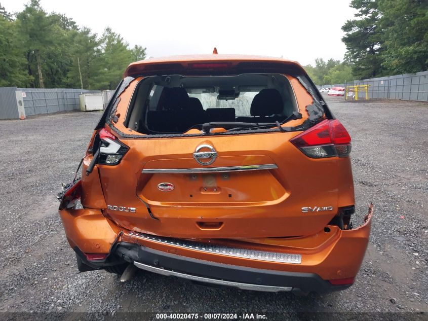 2019 Nissan Rogue Sv VIN: JN8AT2MV8KW376950 Lot: 40020475