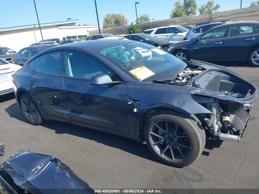 2022 TESLA MODEL 3 LONG RANGE DUAL MOTOR ALL-WHEEL DRIVE - 5YJ3E1EB4NF350545