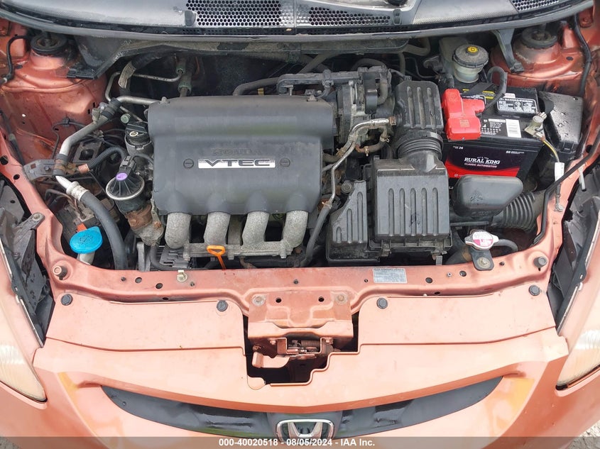 2007 Honda Fit Sport VIN: JHMGD38647S059708 Lot: 40020518