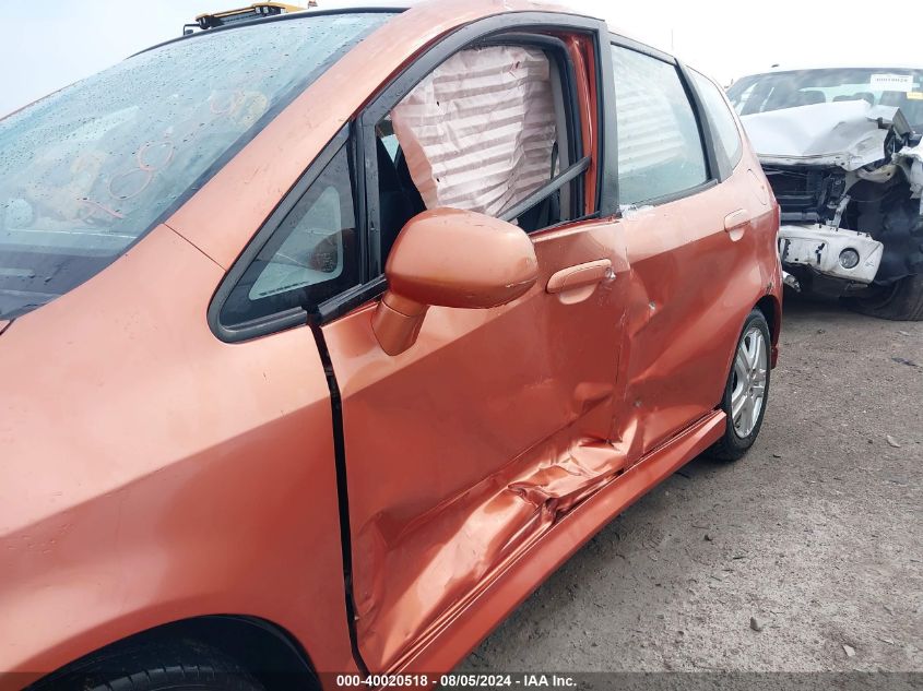 2007 Honda Fit Sport VIN: JHMGD38647S059708 Lot: 40020518