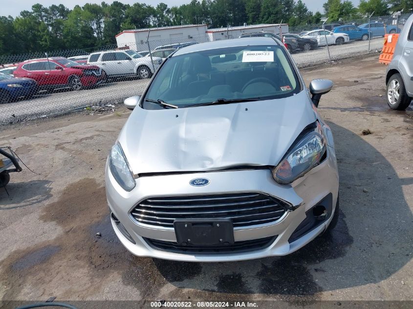 2019 Ford Fiesta Se VIN: 3FADP4BJ1KM137643 Lot: 40020522