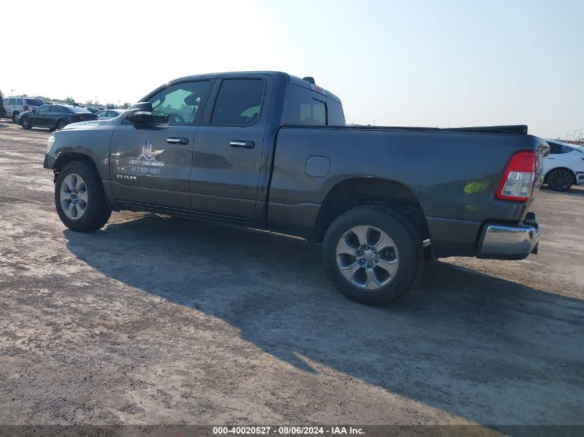 2020 Ram 1500 Big Horn Quad Cab 4X2 6'4 Box VIN: 1C6RREBGXLN333499 Lot: 40020527