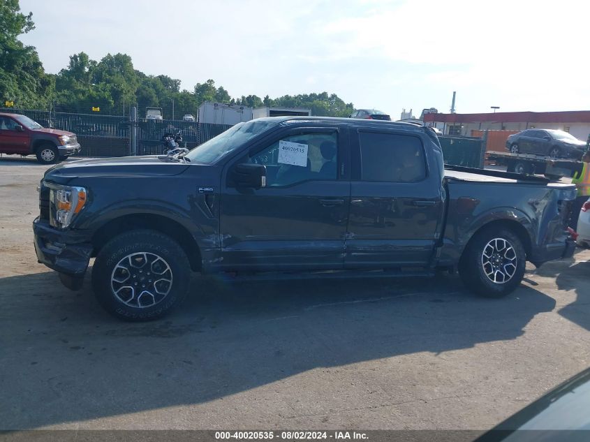 2021 Ford F-150 Xlt VIN: 1FTEW1EP8MFA67061 Lot: 40020535