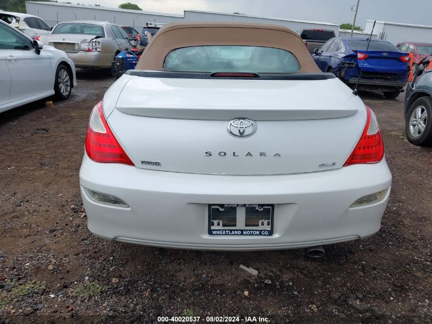 2007 Toyota Camry Solara Sle VIN: 4T1FA38P37U119556 Lot: 40020537