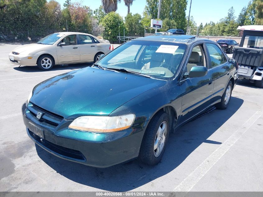 1999 Honda Accord Ex V6 VIN: 1HGCG1650XA044913 Lot: 40020568