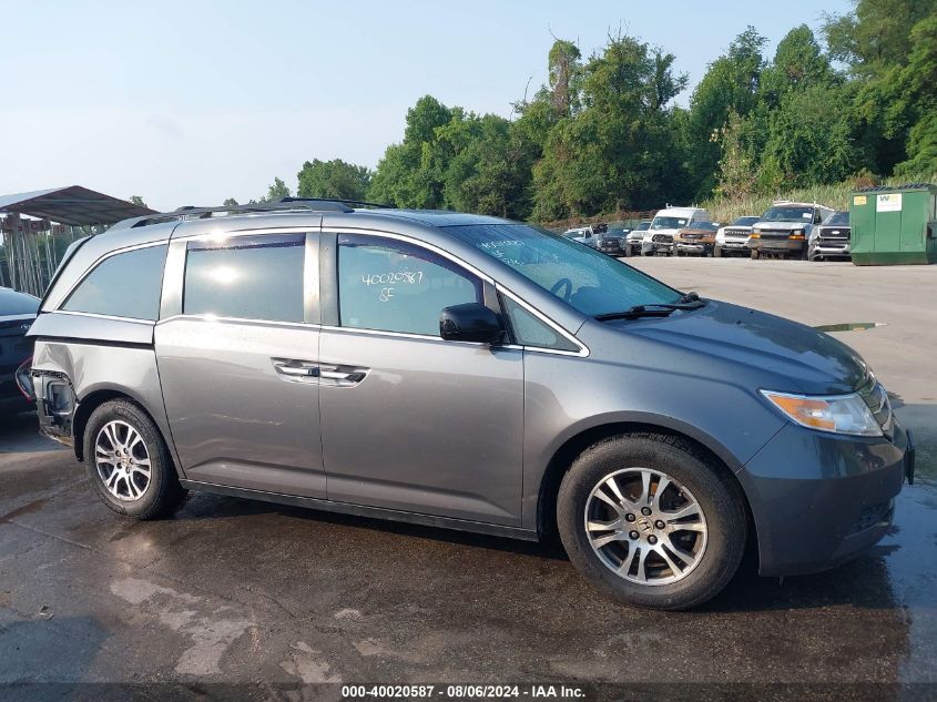 2012 Honda Odyssey Ex-L VIN: 5FNRL5H69CB066363 Lot: 40020587