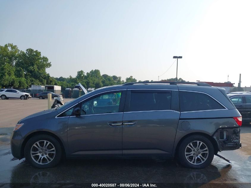 2012 Honda Odyssey Ex-L VIN: 5FNRL5H69CB066363 Lot: 40020587