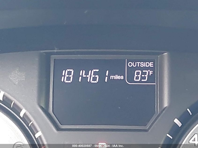 2012 Honda Odyssey Ex-L VIN: 5FNRL5H69CB066363 Lot: 40020587