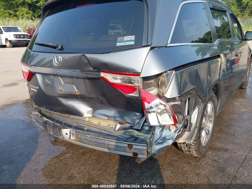 2012 Honda Odyssey Ex-L VIN: 5FNRL5H69CB066363 Lot: 40020587