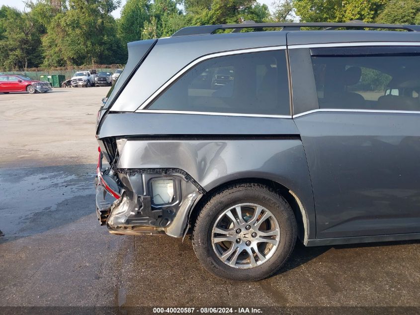2012 Honda Odyssey Ex-L VIN: 5FNRL5H69CB066363 Lot: 40020587