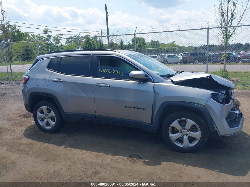 3C4NJDBB3KT662198 2019 Jeep Compass Latitude 4X4