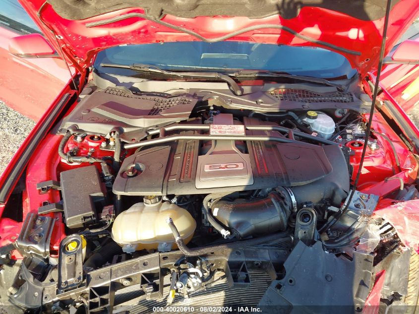 2018 Ford Mustang Gt Premium VIN: 1FA6P8CF2J5137553 Lot: 40020610