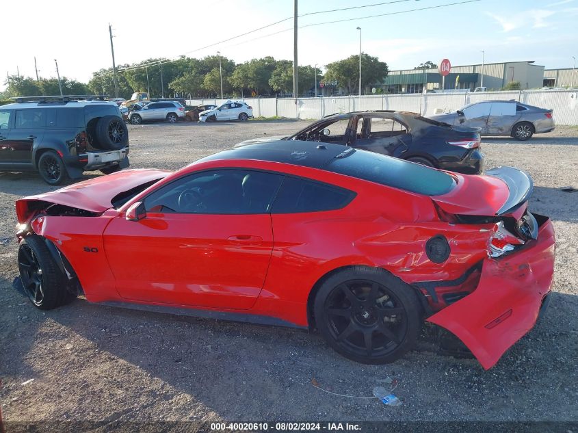 2018 Ford Mustang Gt Premium VIN: 1FA6P8CF2J5137553 Lot: 40020610