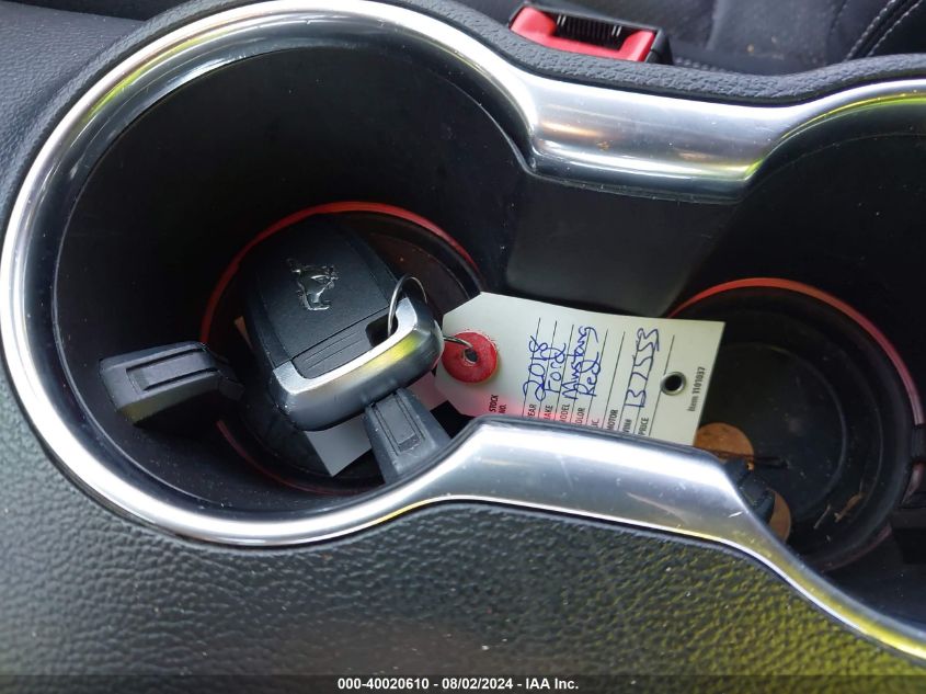 2018 Ford Mustang Gt Premium VIN: 1FA6P8CF2J5137553 Lot: 40020610