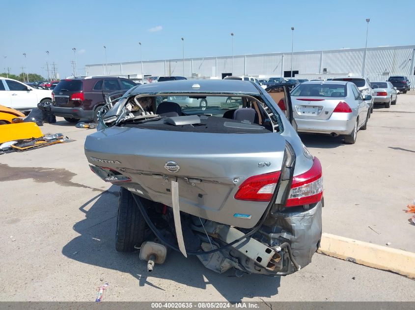 2013 Nissan Sentra Sv VIN: 3N1AB7AP2DL678375 Lot: 40020635