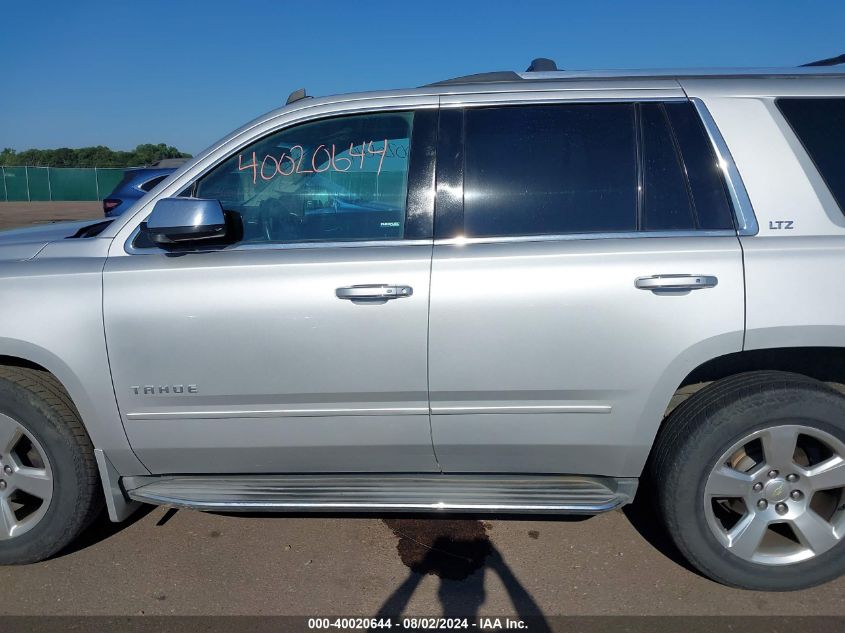 2015 Chevrolet Tahoe Ltz VIN: 1GNSKCKC5FR205739 Lot: 40020644