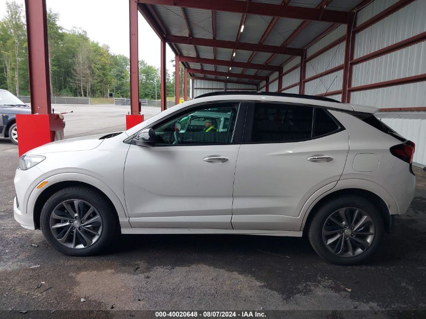 2021 Buick Encore Gx Awd Select VIN: KL4MMESL9MB094345 Lot: 40020648