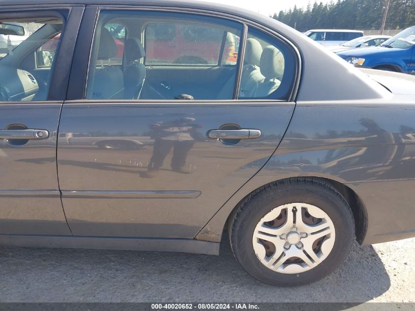 2007 Chevrolet Malibu Ls VIN: 1G1ZS58F27F264375 Lot: 40020652