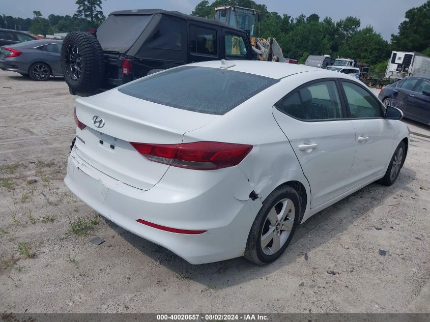 5NPD84LF7JH232908 | 2018 HYUNDAI ELANTRA