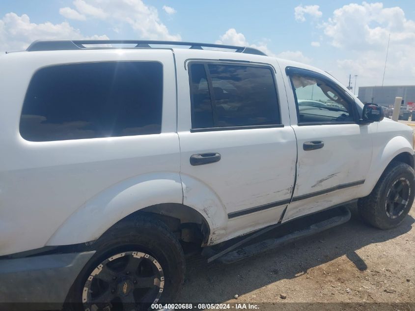 2008 Dodge Durango Sxt VIN: 1D8HD38KX8F105461 Lot: 40020688