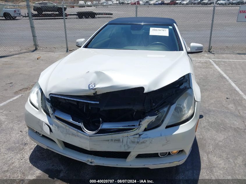 2011 Mercedes-Benz E 350 VIN: WDDKK5GF7BF078243 Lot: 40020707