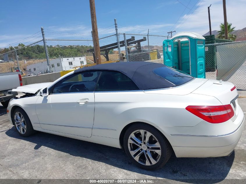 2011 Mercedes-Benz E 350 VIN: WDDKK5GF7BF078243 Lot: 40020707