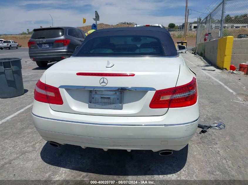 2011 Mercedes-Benz E 350 VIN: WDDKK5GF7BF078243 Lot: 40020707