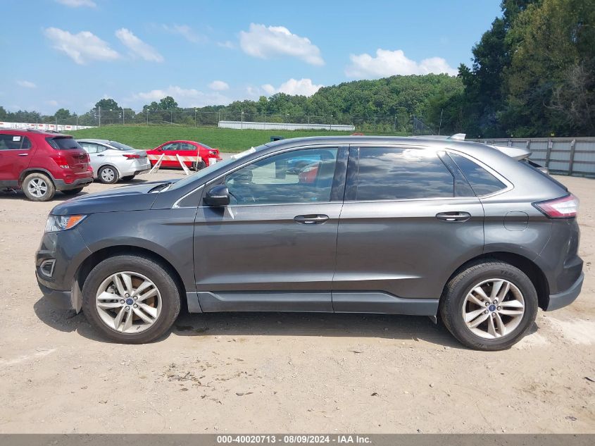 2017 Ford Edge Sel VIN: 2FMPK4J86HBB86797 Lot: 40020713