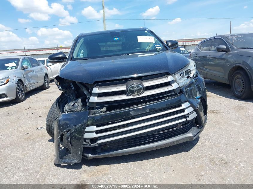 2019 Toyota Highlander Xle VIN: 5TDKZRFH4KS560541 Lot: 40020715