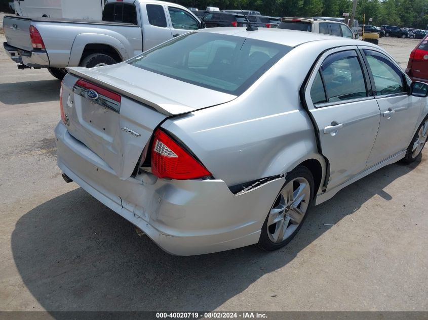 2012 Ford Fusion Sport VIN: 3FAHP0KC3CR165525 Lot: 40020719