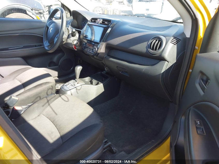 2021 MITSUBISHI MIRAGE 1.2L I3   N(VIN: ML32AUHJ0MH006885