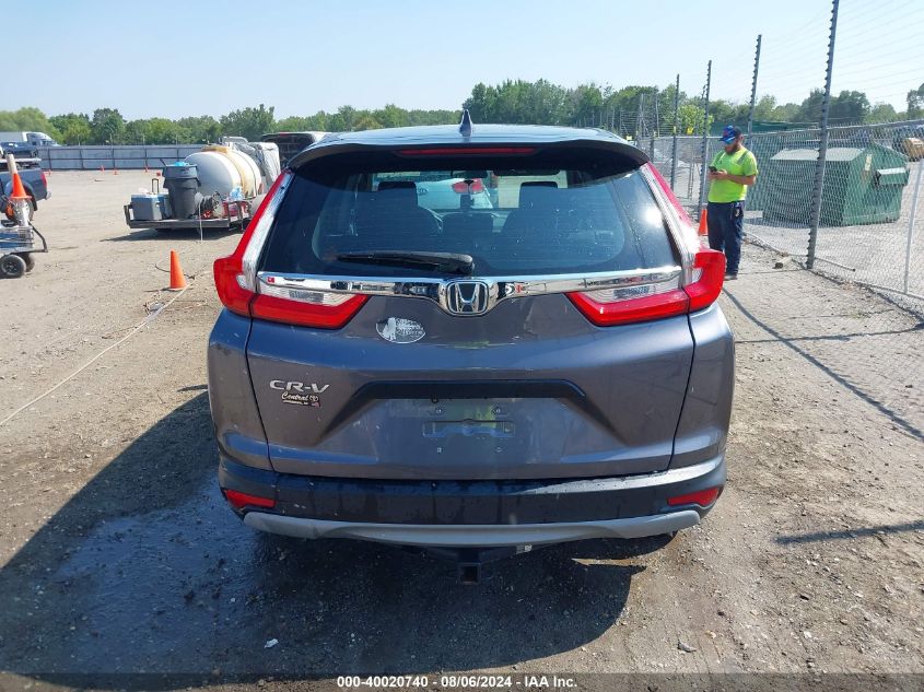 2018 Honda Cr-V Lx VIN: 2HKRW5H30JH412151 Lot: 40020740