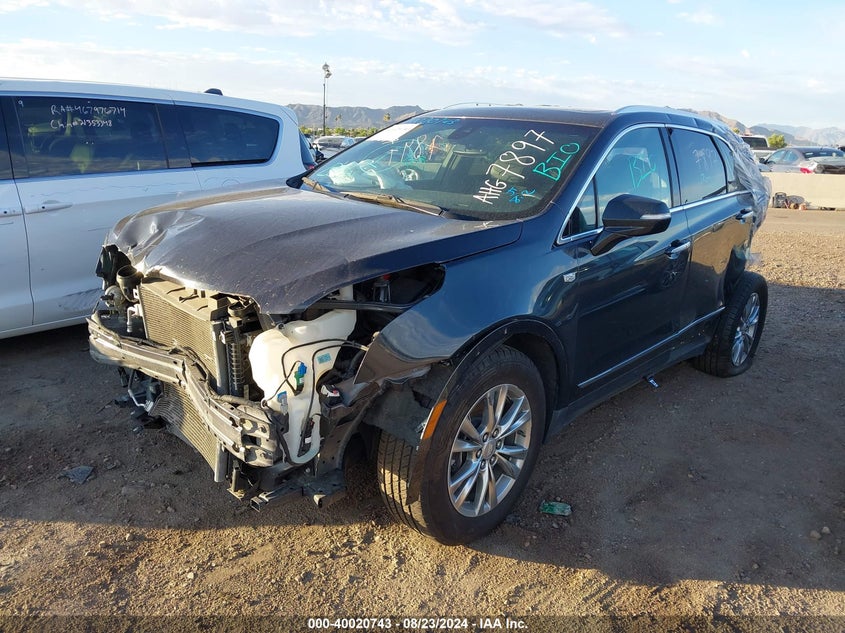 VIN 1GYKNCRS9NZ106945 2022 CADILLAC XT5 FWD PREMIUM LUXURY