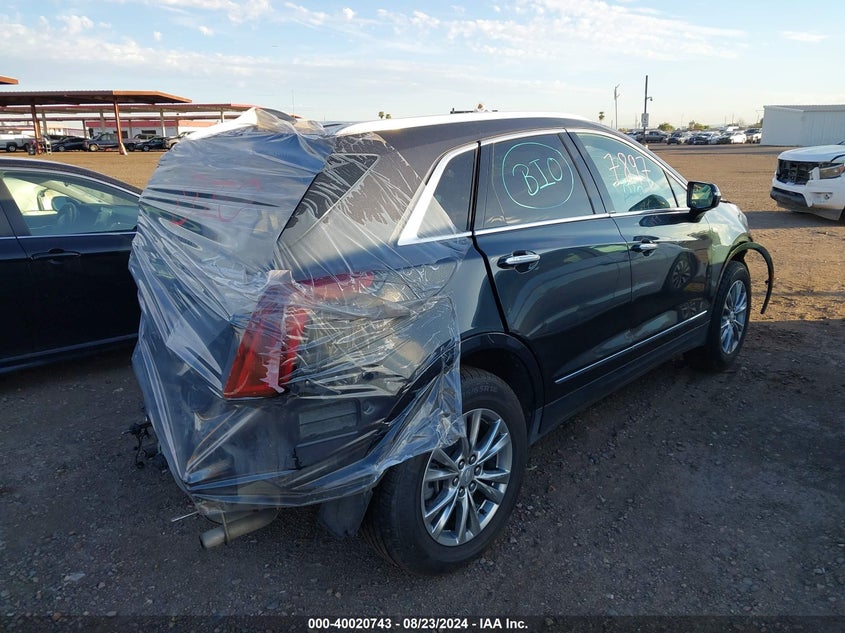 VIN 1GYKNCRS9NZ106945 2022 CADILLAC XT5 FWD PREMIUM LUXURY