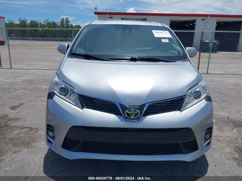 2020 Toyota Sienna Xle VIN: 5TDYZ3DC0LS083848 Lot: 40020776