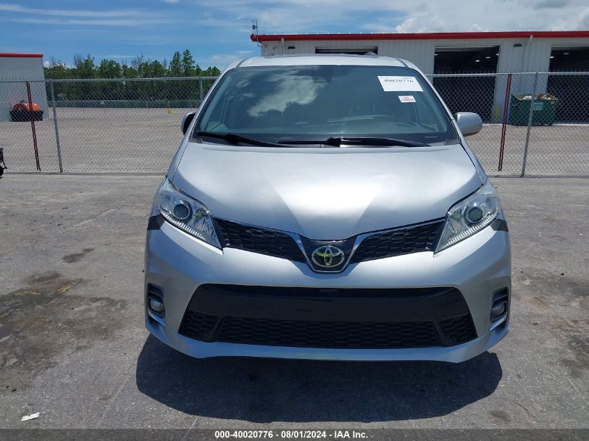 2020 Toyota Sienna Xle VIN: 5TDYZ3DC0LS083848 Lot: 40020776