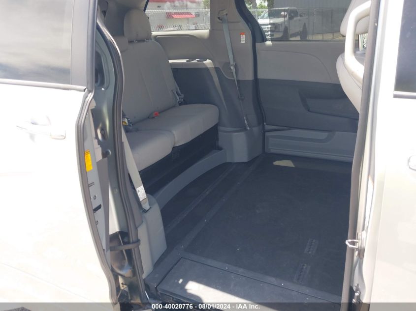 2020 Toyota Sienna Xle VIN: 5TDYZ3DC0LS083848 Lot: 40020776