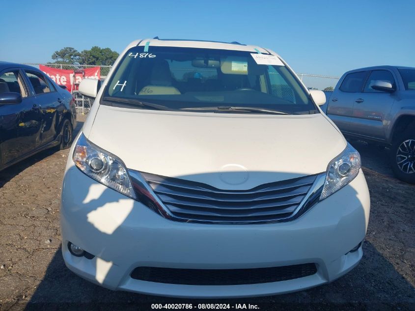 2017 Toyota Sienna Xle 8 Passenger VIN: 5TDYZ3DC6HS881066 Lot: 40020786