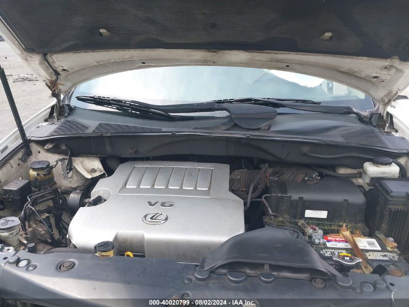 2007 Lexus Rx 350 VIN: 2T2HK31U07C010118 Lot: 40020799