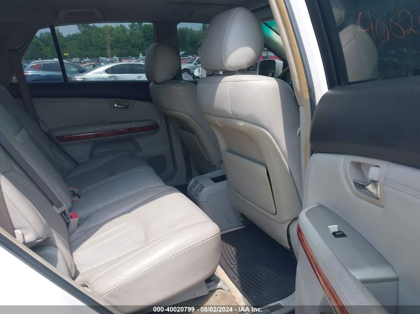 2007 Lexus Rx 350 VIN: 2T2HK31U07C010118 Lot: 40020799