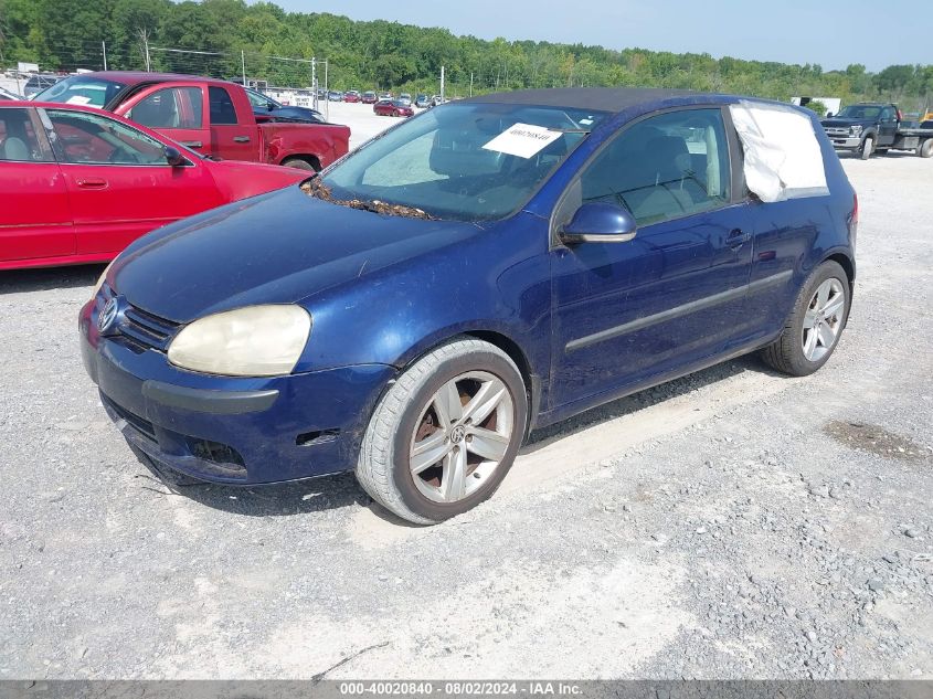 WVWBR71K27W044337 | 2007 VOLKSWAGEN RABBIT