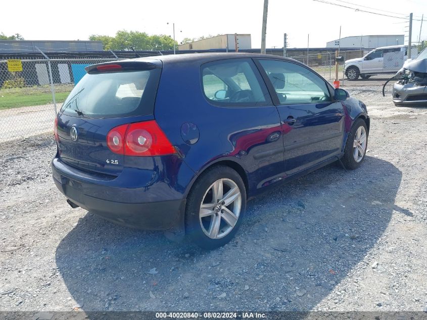 WVWBR71K27W044337 | 2007 VOLKSWAGEN RABBIT